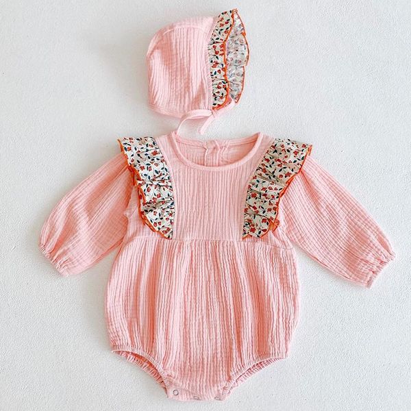 rompers toddler baby girl romper+hat spring autumn girls clothes infant cotton long sleeve splicing jumpsuit, Blue
rompers toddler baby girl romper+hat spring autumn girls clothes infant cotton long sleeve splicing jumpsuit, Blue