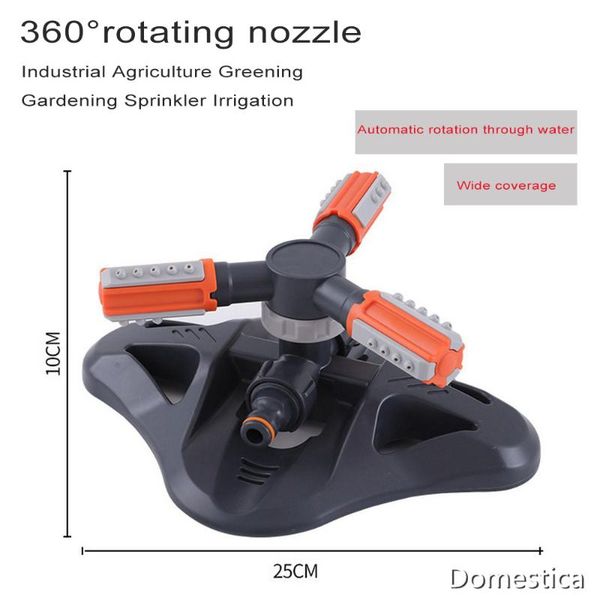 watering equipments lawn sprinkler 360 degree automatic irrigation rotating plastic three-prong agricultural garden tools multifunctional
watering equipments lawn sprinkler 360 degree automatic irrigation rotating plastic three-prong agricultural garden tools multifunctional