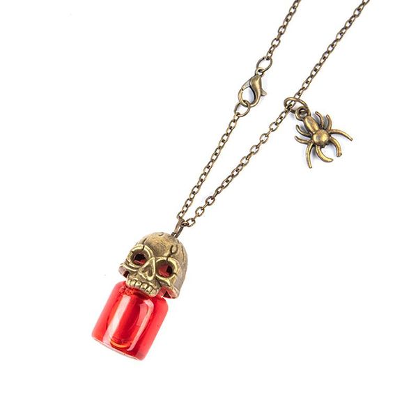 pendant necklaces charms glass necklace for women couple character jewelry gift halloween prank gothic retro blood bottle, Silver
pendant necklaces charms glass necklace for women couple character jewelry gift halloween prank gothic retro blood bottle, Silver