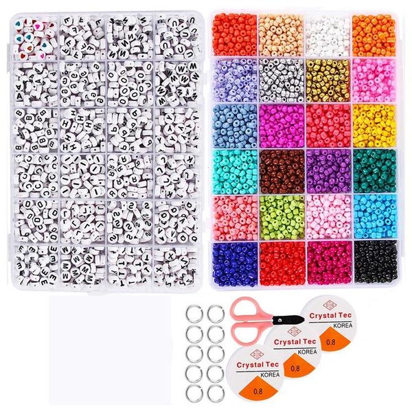 other 5000pcs 4mm glass seed beads and alphabet letter for bracelets jewelry making crafts, accessories diy material
other 5000pcs 4mm glass seed beads and alphabet letter for bracelets jewelry making crafts, accessories diy material
