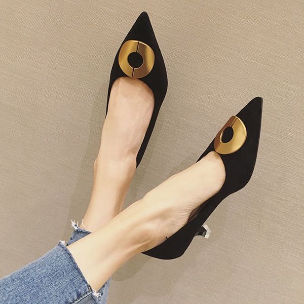 2021 Spring Woman Shoes Pointed Toe High Heels Round Metal Boat Shoes Pointed Toe Dress Shoes Women Office Lady Shoe Black 8003NDress, Khaki
2021 Spring Woman Shoes Pointed Toe High Heels Round Metal Boat Shoes Pointed Toe Dress Shoes Women Office Lady Shoe Black 8003NDress, Khaki