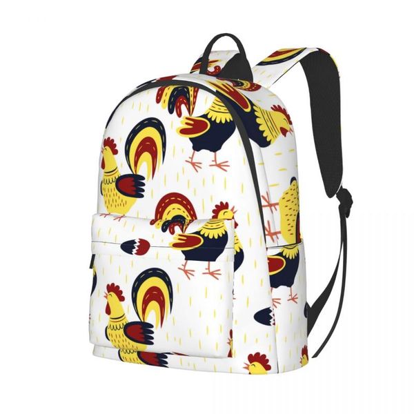 backpack college school bag casual roosters book packbag for teenager travel shoulder
backpack college school bag casual roosters book packbag for teenager travel shoulder