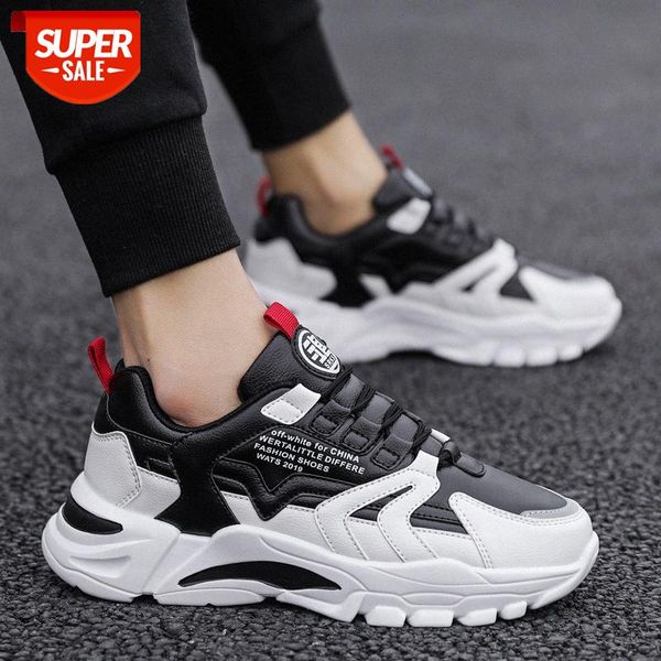 men's shoes spring korean sports thick-soled daddy leather surface trend casual board student running #zo0y
men's shoes spring korean sports thick-soled daddy leather surface trend casual board student running #zo0y