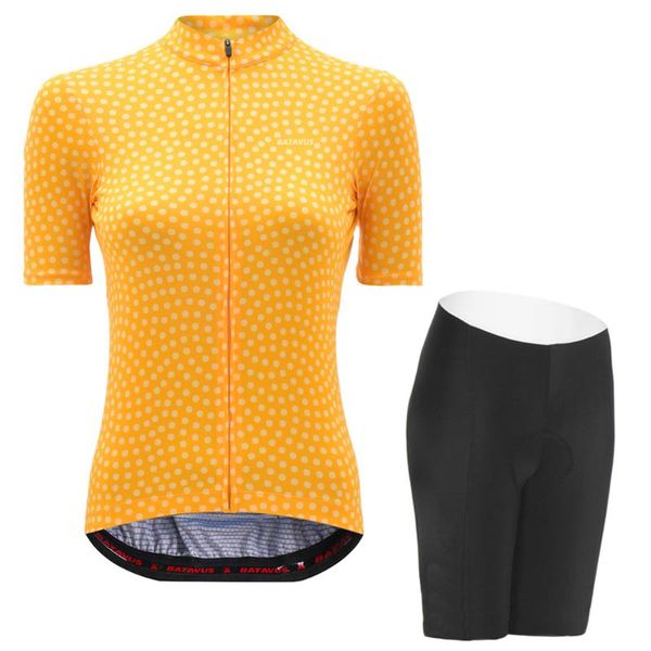 racing sets nwe women's yellow cycling jerseys short sleeve dots pattern bike clothing bicycle wear gel pad, Black;blue
racing sets nwe women's yellow cycling jerseys short sleeve dots pattern bike clothing bicycle wear gel pad, Black;blue