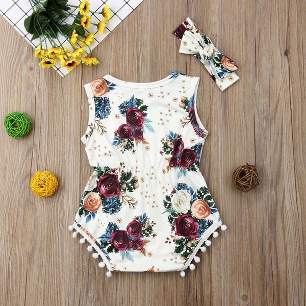 0-24m 2pcs toddler baby girl floral bodysuit with headband outfit set baby clothes, White
0-24m 2pcs toddler baby girl floral bodysuit with headband outfit set baby clothes, White