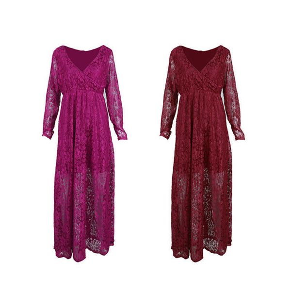 maternity dresses red wine v-neck long sleeved props maxi lace maternity attire floral pgraphy ps g220602 good, White
maternity dresses red wine v-neck long sleeved props maxi lace maternity attire floral pgraphy ps g220602 good, White