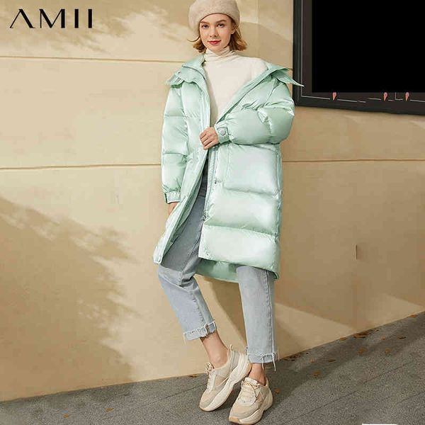 amii - women's minimalist winter coat, 90% duck feather et, plain, fashion, casual style, hoodie, 12040619, Black
amii - women's minimalist winter coat, 90% duck feather et, plain, fashion, casual style, hoodie, 12040619, Black
