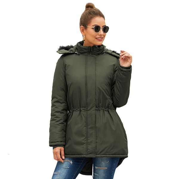 winter jacket women 2020 casual coat windbreaker faux fur collar hooded warm parkas oversize solid thermal outwear zipper ll110 z91r, Black
winter jacket women 2020 casual coat windbreaker faux fur collar hooded warm parkas oversize solid thermal outwear zipper ll110 z91r, Black