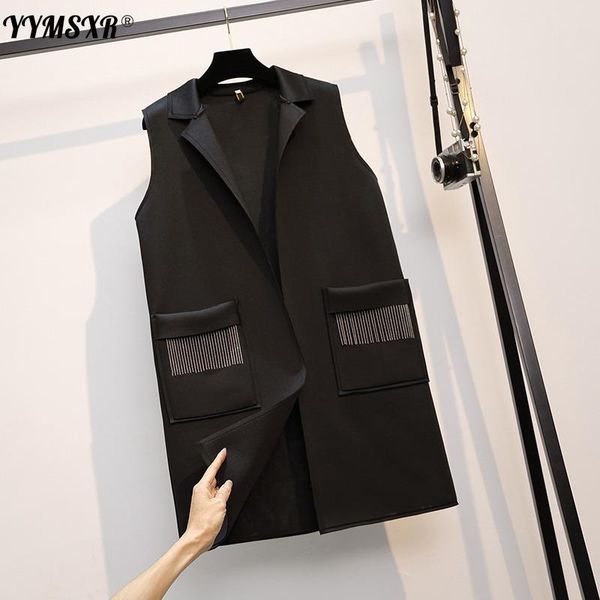 women's suits & blazers the autumn of 2021 plus size clothing loose casual fashion mid-length vest jacket female black suit temperament, White;black
women's suits & blazers the autumn of 2021 plus size clothing loose casual fashion mid-length vest jacket female black suit temperament, White;black