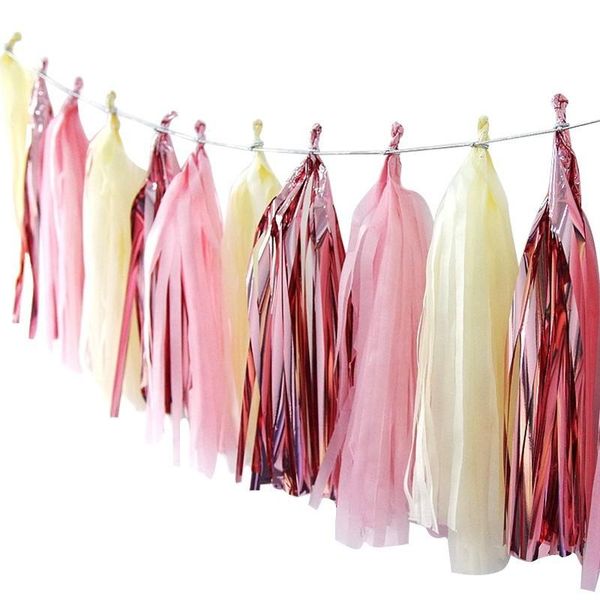 party decoration 15pcs/5pcs rose gold pink iridescent diy tissue paper tassel garlands baby shower bachelorette wedding birthday
party decoration 15pcs/5pcs rose gold pink iridescent diy tissue paper tassel garlands baby shower bachelorette wedding birthday