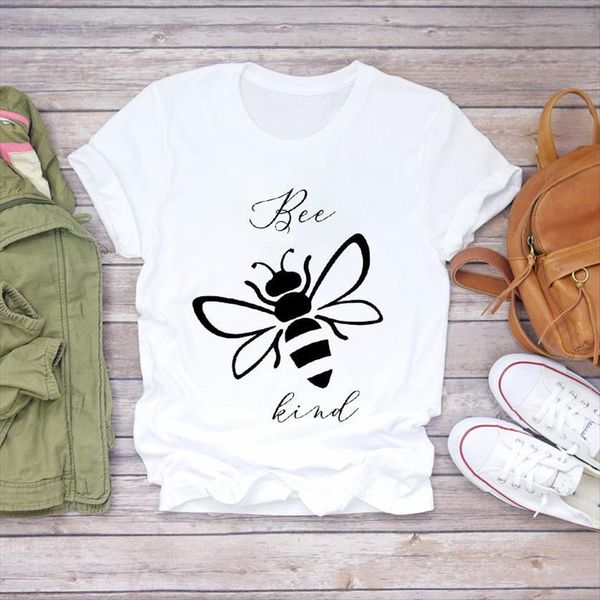 cartoon kind letter fashion womens t shirts casual cute short sleeve print lady graphic female tee, White
cartoon kind letter fashion womens t shirts casual cute short sleeve print lady graphic female tee, White