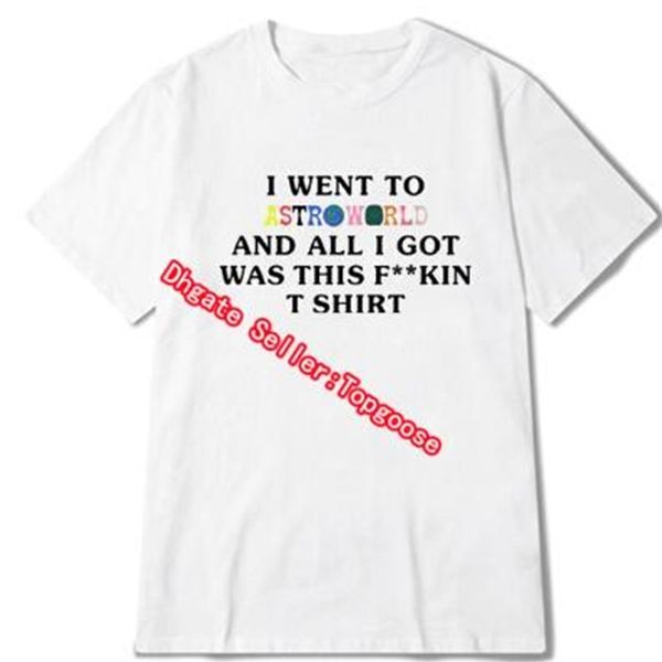 astroworld rapper travis scott male t-shirt high street letter print tees men women fashion streetwear tshirt, White;black
astroworld rapper travis scott male t-shirt high street letter print tees men women fashion streetwear tshirt, White;black