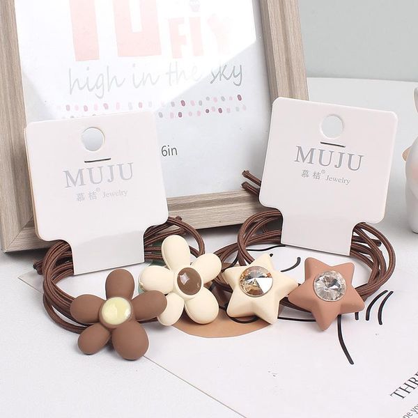 hair accessories 2021 korean exquisite flowers five-star diamond-studded rope 2 packs head rubber band ring, Slivery;white
hair accessories 2021 korean exquisite flowers five-star diamond-studded rope 2 packs head rubber band ring, Slivery;white