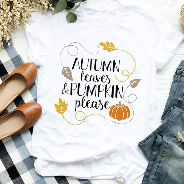 women lady letter pumpkin 90s cute thanksgiving halloween print tshirt female t tee womens shirt clothes graphic t-shirt, White
women lady letter pumpkin 90s cute thanksgiving halloween print tshirt female t tee womens shirt clothes graphic t-shirt, White