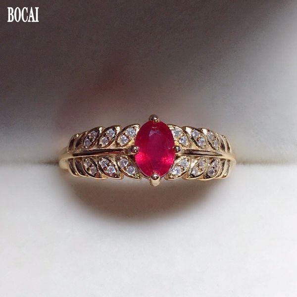 2021 new real pure s925 sier jewelry inlaid with 4*6mm natural rubies fashionable and exquisite woman ring nokf, Silver
2021 new real pure s925 sier jewelry inlaid with 4*6mm natural rubies fashionable and exquisite woman ring nokf, Silver