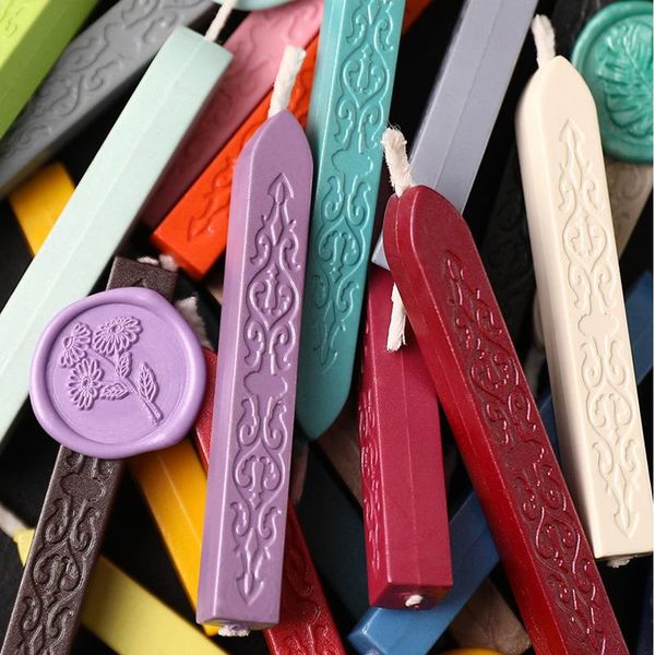 sealing wax stamp seal colorful antique strips candle beeswax sigillo for postage letter retro wedding envelope invitation decor
sealing wax stamp seal colorful antique strips candle beeswax sigillo for postage letter retro wedding envelope invitation decor