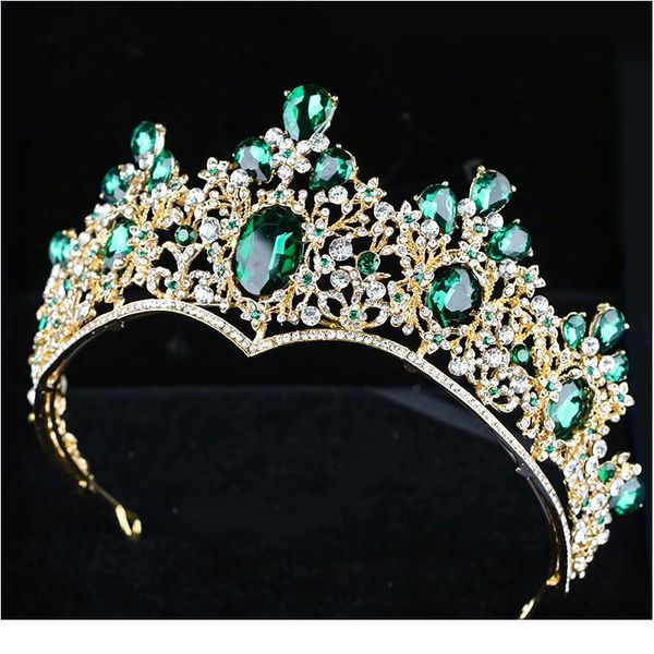 baroque golden crown & tiara bride headbands green rhinestone crystal crown hair jewelry pageant prom women head acc qylsyu, Silver
baroque golden crown & tiara bride headbands green rhinestone crystal crown hair jewelry pageant prom women head acc qylsyu, Silver