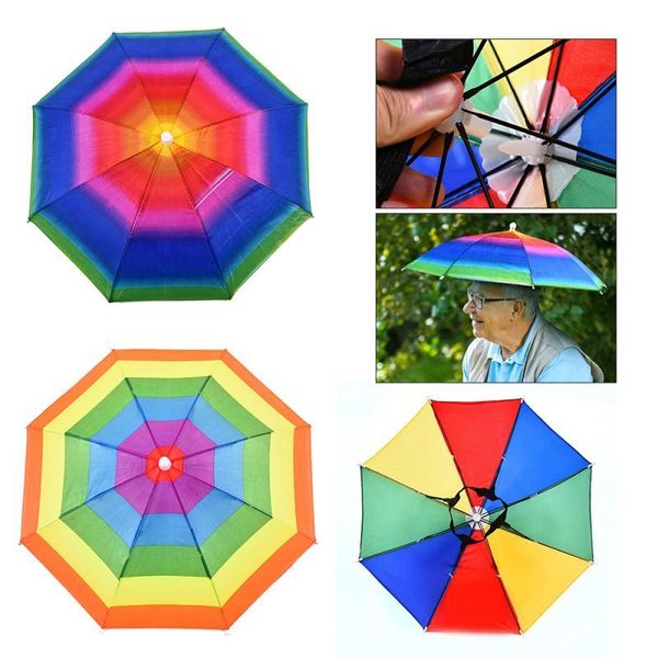 outdoor hats fishing caps umbrella hat rain raining dry cover heat adjustable colorful rainbow folding cap for adults and children, Black;white
outdoor hats fishing caps umbrella hat rain raining dry cover heat adjustable colorful rainbow folding cap for adults and children, Black;white