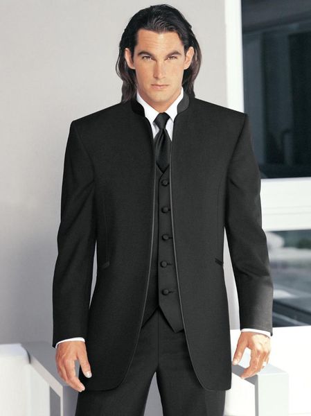 men's suits & blazers handsome classic custom made black wedding for men groom suit three piece mens 2021 slim fit groomsmen, White;black
men's suits & blazers handsome classic custom made black wedding for men groom suit three piece mens 2021 slim fit groomsmen, White;black