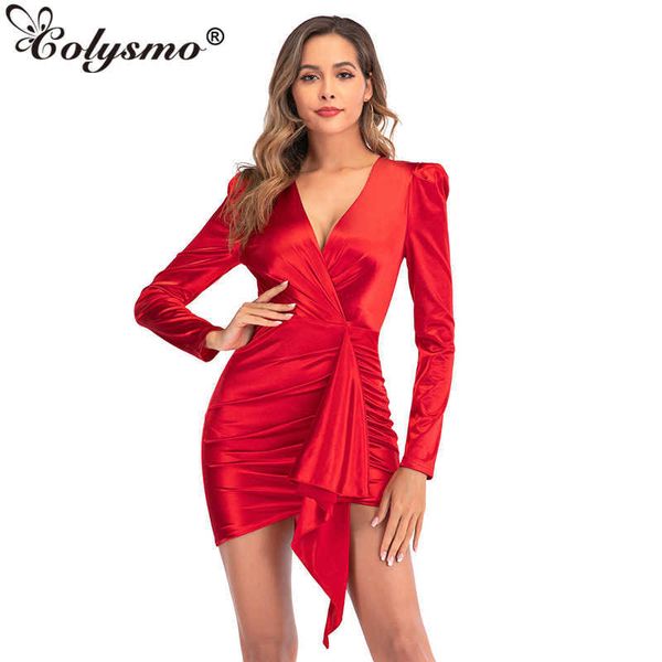 colysmo red party dress women summer deep v-neck satin long seeve stretch slim fit bodycon wrap 210527, Black;gray
colysmo red party dress women summer deep v-neck satin long seeve stretch slim fit bodycon wrap 210527, Black;gray