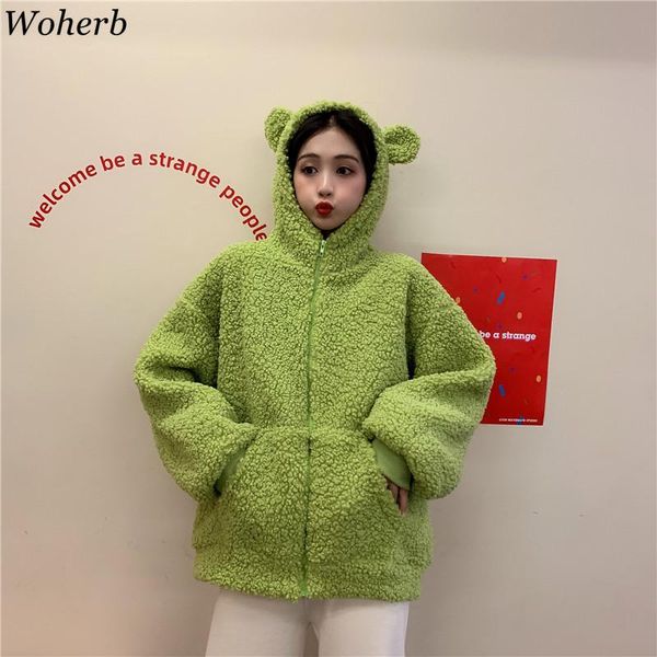 women's hoodies & sweatshirts woherb women hooded loose solid simple plus velvet pullovers korean style casual fashion kawaii hoodie, Black
women's hoodies & sweatshirts woherb women hooded loose solid simple plus velvet pullovers korean style casual fashion kawaii hoodie, Black