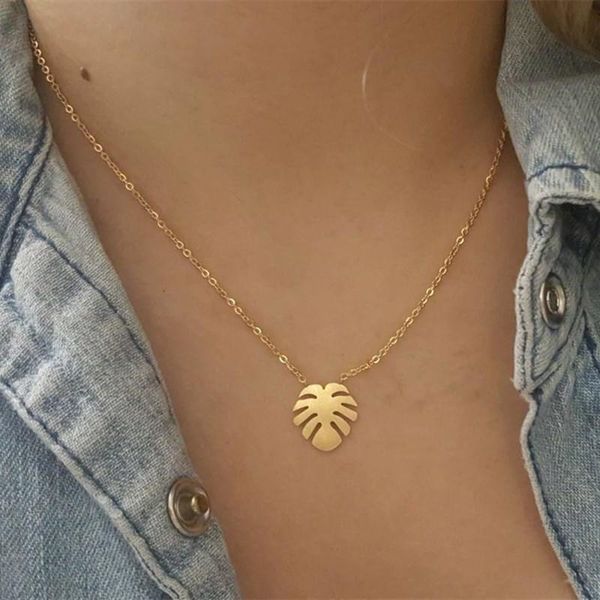 pendant necklaces hawaiian aloha plam tree pendants monstera leaf women's fashion jewelry stainless steel necklace collier femme bff, Silver
pendant necklaces hawaiian aloha plam tree pendants monstera leaf women's fashion jewelry stainless steel necklace collier femme bff, Silver