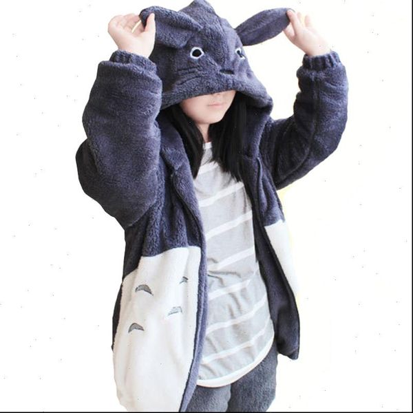 hooded sweatshirt kawaii totoro men women harajuku soft plush hoodies plus size oversized cosplay jacket coat loose sweatshirt, Black
hooded sweatshirt kawaii totoro men women harajuku soft plush hoodies plus size oversized cosplay jacket coat loose sweatshirt, Black