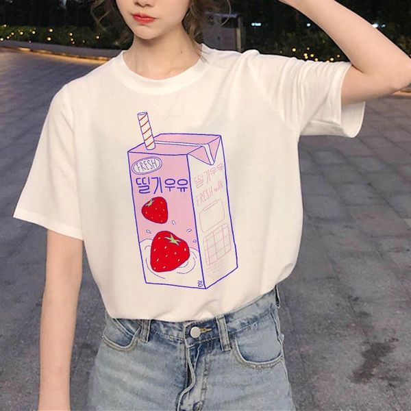 women's t-shirt summer graphic peach juice japanese rock basic o-neck t-shirt lady harajuku kawaii pink design casual t-shirt, White
women's t-shirt summer graphic peach juice japanese rock basic o-neck t-shirt lady harajuku kawaii pink design casual t-shirt, White