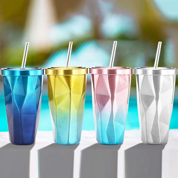 500ml water bottle cup irregular double-layer stainls steel cup big travel beach rainbow ice wine glass with lid straw bottle
500ml water bottle cup irregular double-layer stainls steel cup big travel beach rainbow ice wine glass with lid straw bottle