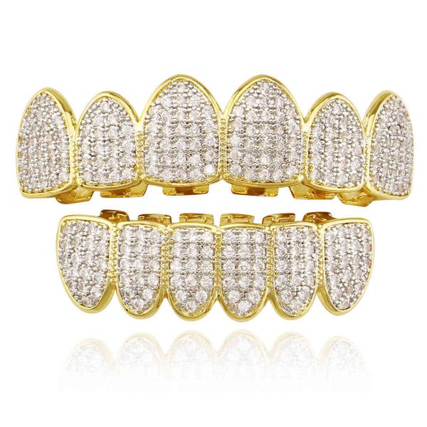 iced out grillz teeth men women vampire gold color hip hop aaa zircon fang mouth teeth caps & bottom dental grills set, Silver
iced out grillz teeth men women vampire gold color hip hop aaa zircon fang mouth teeth caps & bottom dental grills set, Silver