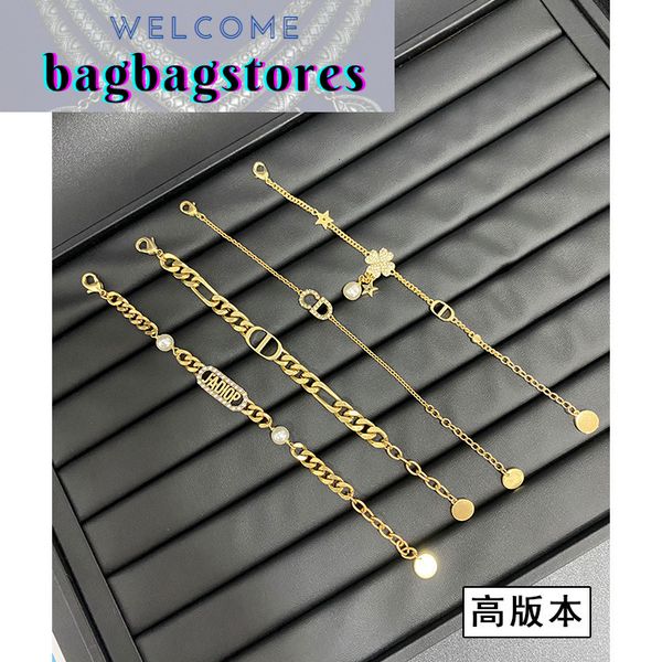 bracelets jewelrylink chain cd link family women's design luxury exquisite letter hand jewelry metal high-grade feeling style, Black
bracelets jewelrylink chain cd link family women's design luxury exquisite letter hand jewelry metal high-grade feeling style, Black