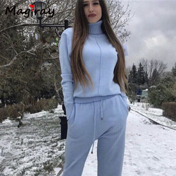 2021 new autumn winter knitted sweater two piece set pant women tracksuit female sport suit casual turtleneck warm cashmere clothing c486 pv, Gray
2021 new autumn winter knitted sweater two piece set pant women tracksuit female sport suit casual turtleneck warm cashmere clothing c486 pv, Gray