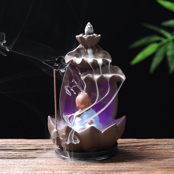 fragrance lamps ceramic backflow incense burner lotus portable stick holder censer environment
fragrance lamps ceramic backflow incense burner lotus portable stick holder censer environment