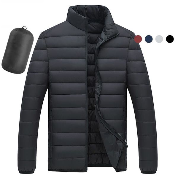 new winter ultra-thin down jacket men's lightweight stand collar waterproof cotton coat parkas, Black
new winter ultra-thin down jacket men's lightweight stand collar waterproof cotton coat parkas, Black