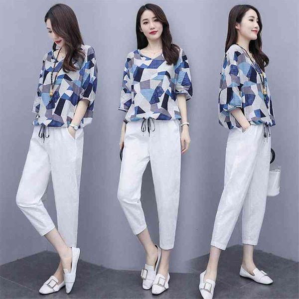 4xl summer two piece sets outfits women plus size printedshort sleeve and pur color pants korean sets, Gray
4xl summer two piece sets outfits women plus size printedshort sleeve and pur color pants korean sets, Gray