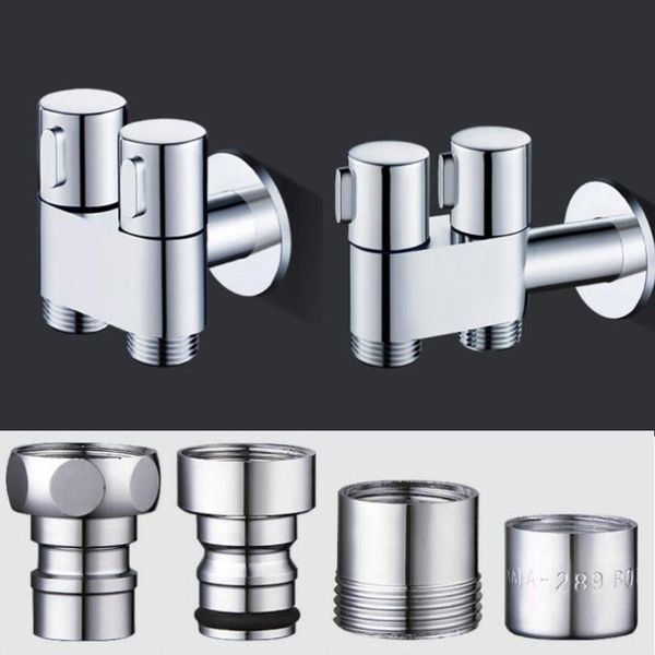 bathroom sink faucets g1/2 mini multi-function faucet, brass one into two out dual control washing machine tap three-way toilet triangle val
bathroom sink faucets g1/2 mini multi-function faucet, brass one into two out dual control washing machine tap three-way toilet triangle val