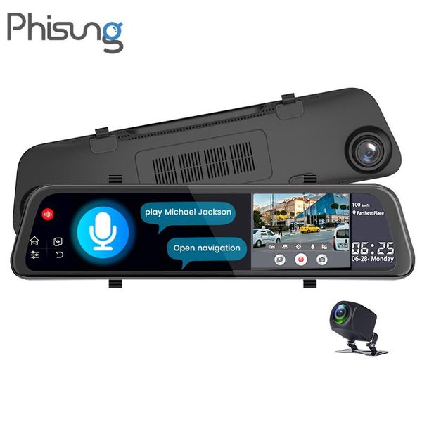 phisung v68 voice control 4g car dvr mirror android gps navigation adas wifi 2chs video recorder rear view camera auto registrar
phisung v68 voice control 4g car dvr mirror android gps navigation adas wifi 2chs video recorder rear view camera auto registrar