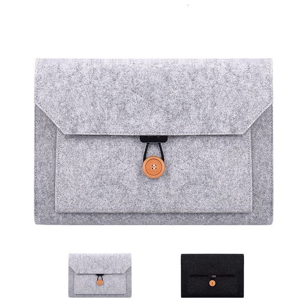 Felt Computer Multifunctional Large Capacity Tablet Storage Laptop Felt Bag, Popular korean version - light grey
Felt Computer Multifunctional Large Capacity Tablet Storage Laptop Felt Bag, Popular korean version - light grey