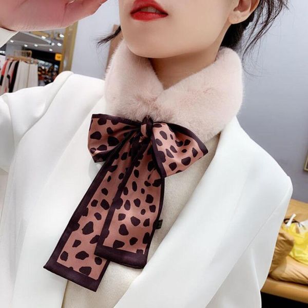 autumn winter warm fake fur collar scarf for women dot ribbon neckerchief scarves ladies, Blue;gray
autumn winter warm fake fur collar scarf for women dot ribbon neckerchief scarves ladies, Blue;gray