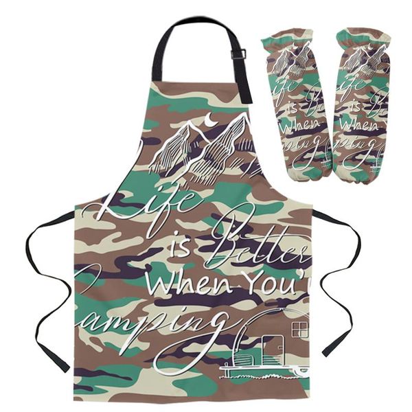 aprons camping mountain brown camouflage sleeveless kitchen women pinafore home cooking baking waist bib custom apron
aprons camping mountain brown camouflage sleeveless kitchen women pinafore home cooking baking waist bib custom apron