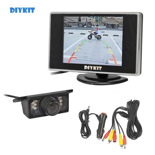 car video diykit wired 3.5 inch tft lcd monitor ir night vision rear view camera kit reversing parking assistance system
car video diykit wired 3.5 inch tft lcd monitor ir night vision rear view camera kit reversing parking assistance system