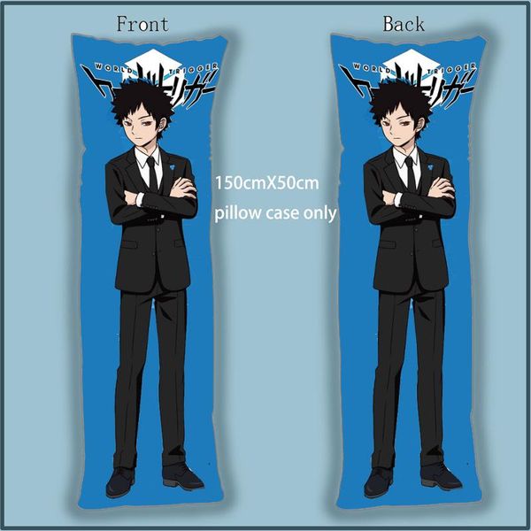 pillow case anime dakimakura body world trigger kazama souya cover home decoration accessories 150x50cm
pillow case anime dakimakura body world trigger kazama souya cover home decoration accessories 150x50cm