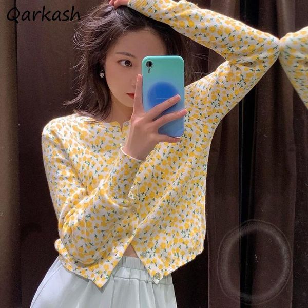 women's knits & tees floral cardigan women spring sweet cute harajuku students cozy chic retro leisure all-match ladies teens i, White
women's knits & tees floral cardigan women spring sweet cute harajuku students cozy chic retro leisure all-match ladies teens i, White