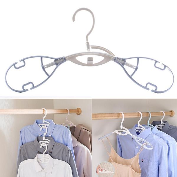 hangers & racks 5pcs/set plastic clothes hanger non-slip stacked hook multi function clothing rack for pants coat organizer
hangers & racks 5pcs/set plastic clothes hanger non-slip stacked hook multi function clothing rack for pants coat organizer