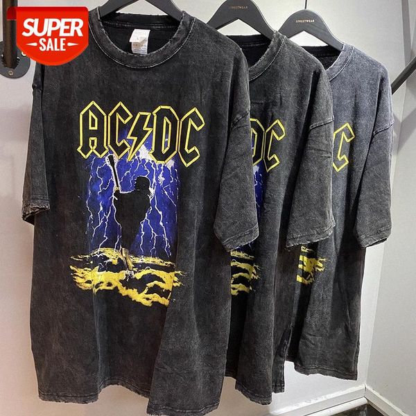 streetwear men high street hip hop rock band washed and distressed short sleeve t-shirt #hb9u, White;black
streetwear men high street hip hop rock band washed and distressed short sleeve t-shirt #hb9u, White;black