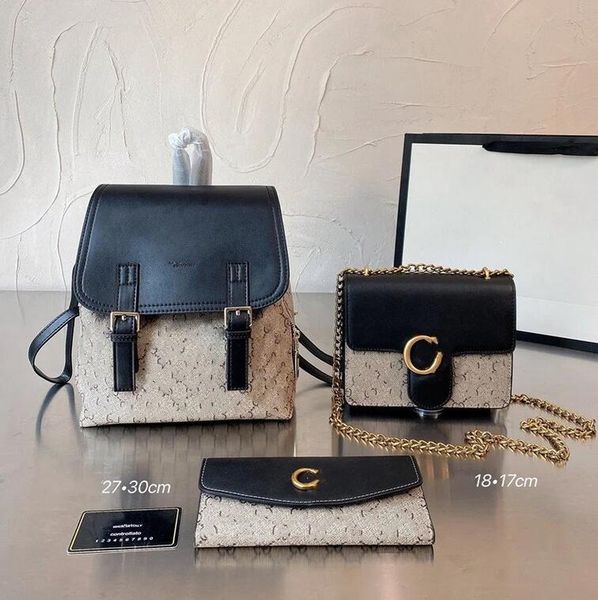 pink black designer letter backpack messenger bag wallet for women girl fashion 3pcs/set 2021 new style backpacks lady school bags
pink black designer letter backpack messenger bag wallet for women girl fashion 3pcs/set 2021 new style backpacks lady school bags
