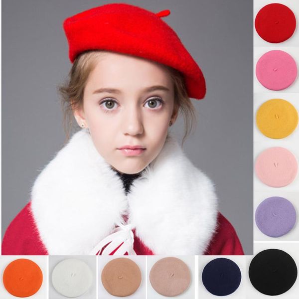 berets children's hats girls autumn winter models woolen princess baby wool kids painter warmth eaves pee, Blue;gray
berets children's hats girls autumn winter models woolen princess baby wool kids painter warmth eaves pee, Blue;gray