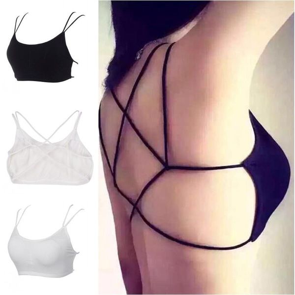 gym clothing cross strap back women seamless racerback sports bra wirepadded yoga workout tank top, White;black
gym clothing cross strap back women seamless racerback sports bra wirepadded yoga workout tank top, White;black