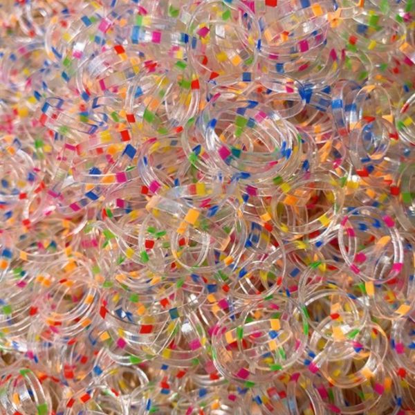 hair accessories 700pcs/can children colourful dot rubber bands girls transparent elastic ties ponytail holder cute sweet rings, Slivery;white
hair accessories 700pcs/can children colourful dot rubber bands girls transparent elastic ties ponytail holder cute sweet rings, Slivery;white