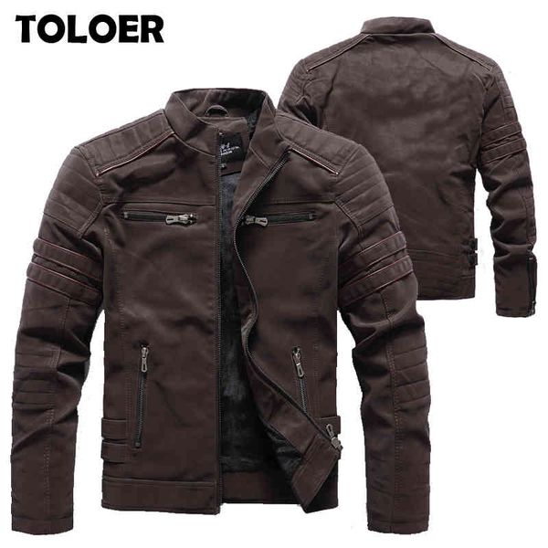 men autumn winter 2021 new men's fashion motorcycle pu leather s coat male stand collar slim casual et, Black
men autumn winter 2021 new men's fashion motorcycle pu leather s coat male stand collar slim casual et, Black